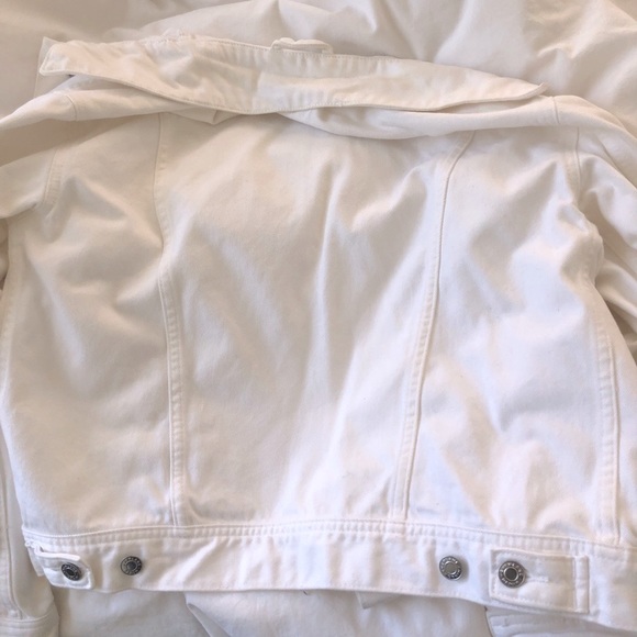 Everlane white denim jacket xs - Picture 7 of 10